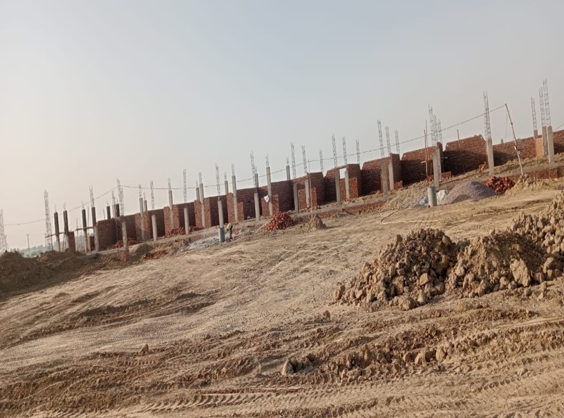 Adeeng Mandi project progress stage 1