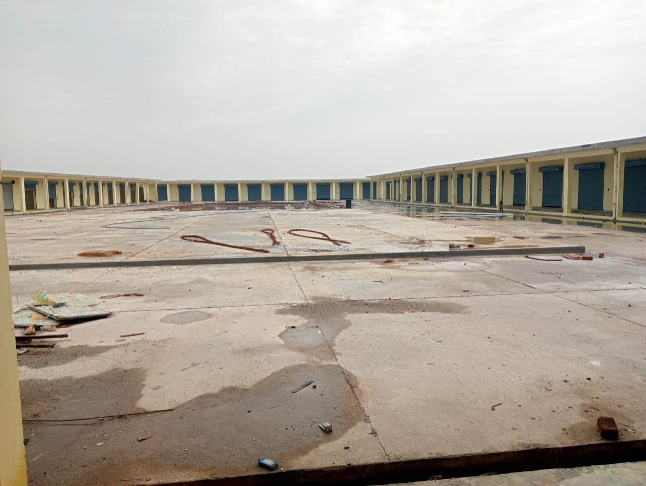 Mandi site after construction